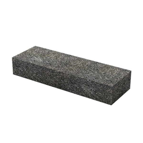 Bon Tool Rub Brick, Black Silicon Carbide, 24 Grit, 6" X 2" X 1" 14-293